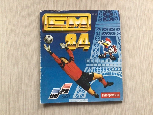 Album  Panini  Euro 84 Danmark  Edition Complete 100% Very Rare