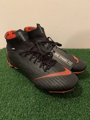 nike mercurial superfly 6 pro fg black total orange