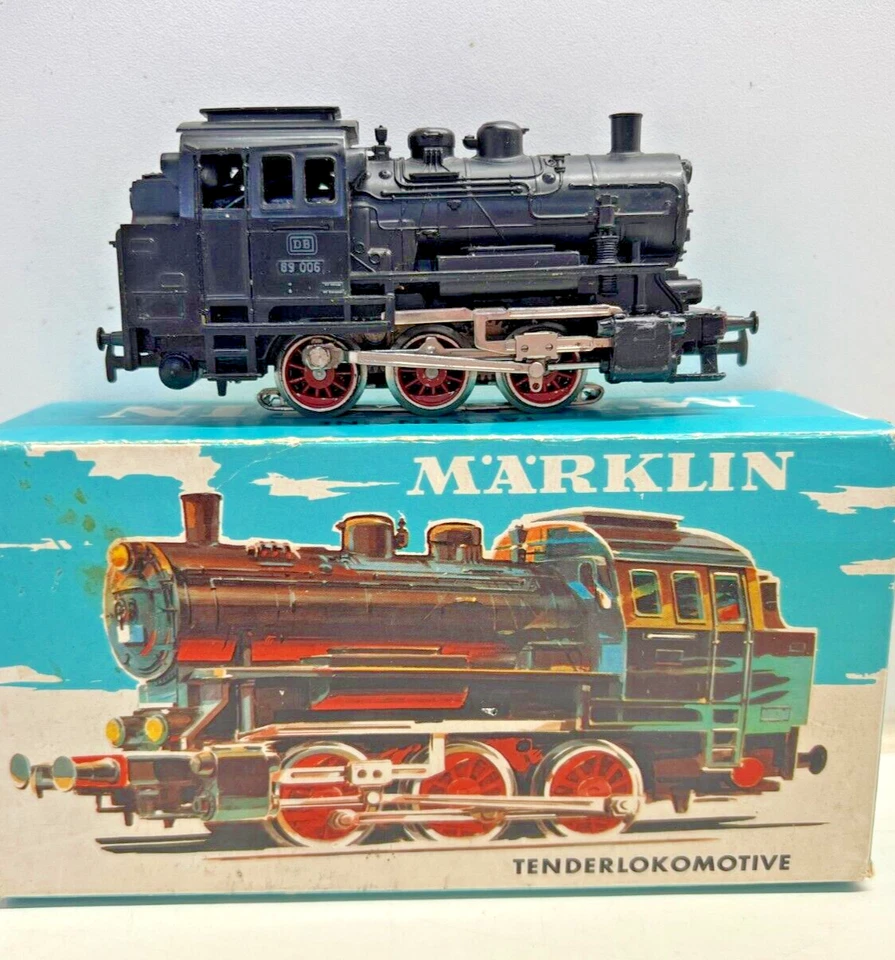 Märklin 3000 H0 Dampflok BR 89 006 der DB erstklassig geprüft in OVP
