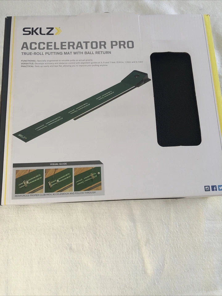 Коврик для паттинга SKLZ Accelerator Pro с возвратом мяча (открытая коробка) - Изображение 4 из 4
