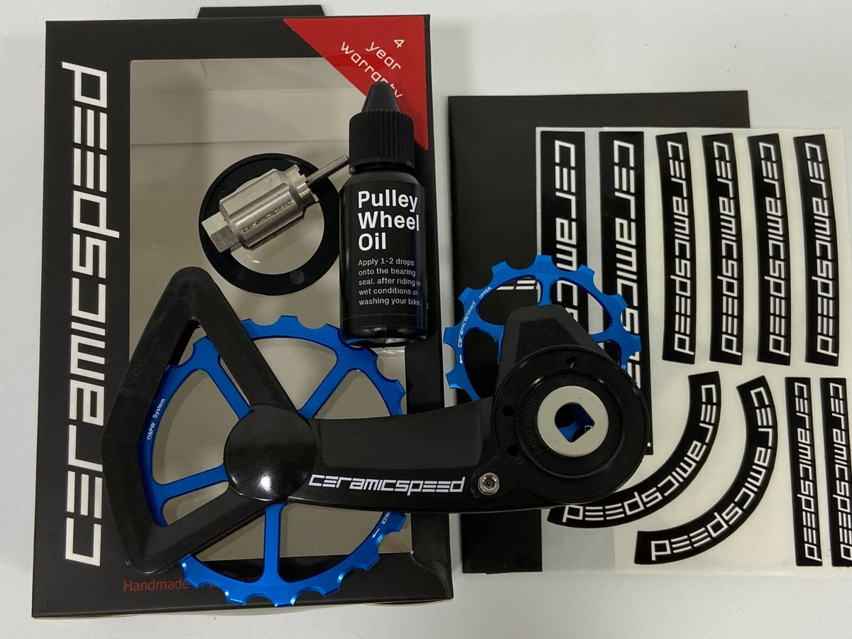CeramicSpeed OSPW System For Sram AXS XPLR (Non-Coated,Blue