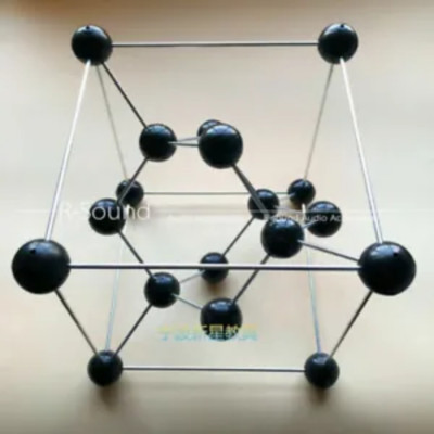Diamond cell structure model JG-5 chemical crystal demonstration