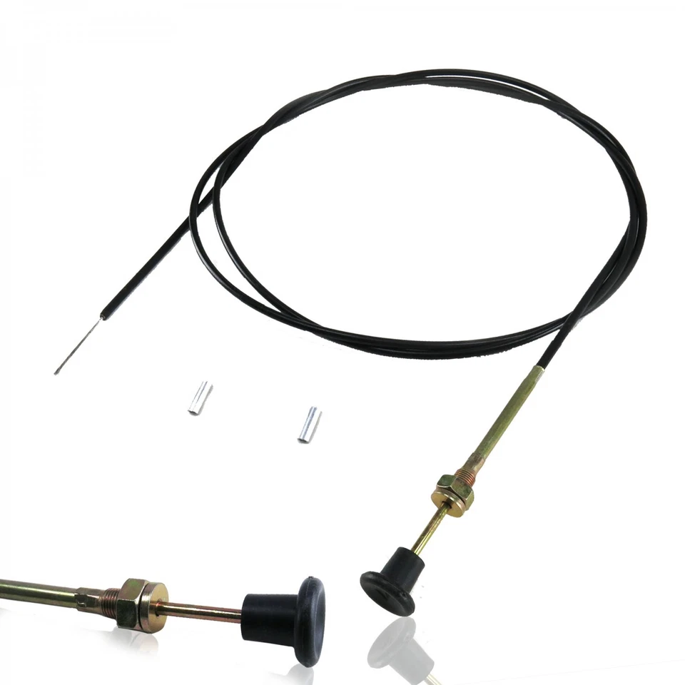 Kit de liberación de pestillo de puerta afeitada de automóvil de emergencia cable de perilla de tracción manual oculto Foto 2 de 4