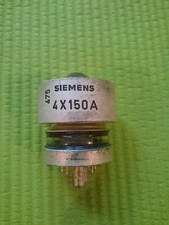 4X150A = QEL1-150 = 7034 = CV2519 Siemens Tetrode Rura / Tube / NOS / NOWA / ORYGINALNE OPAKOWANIE