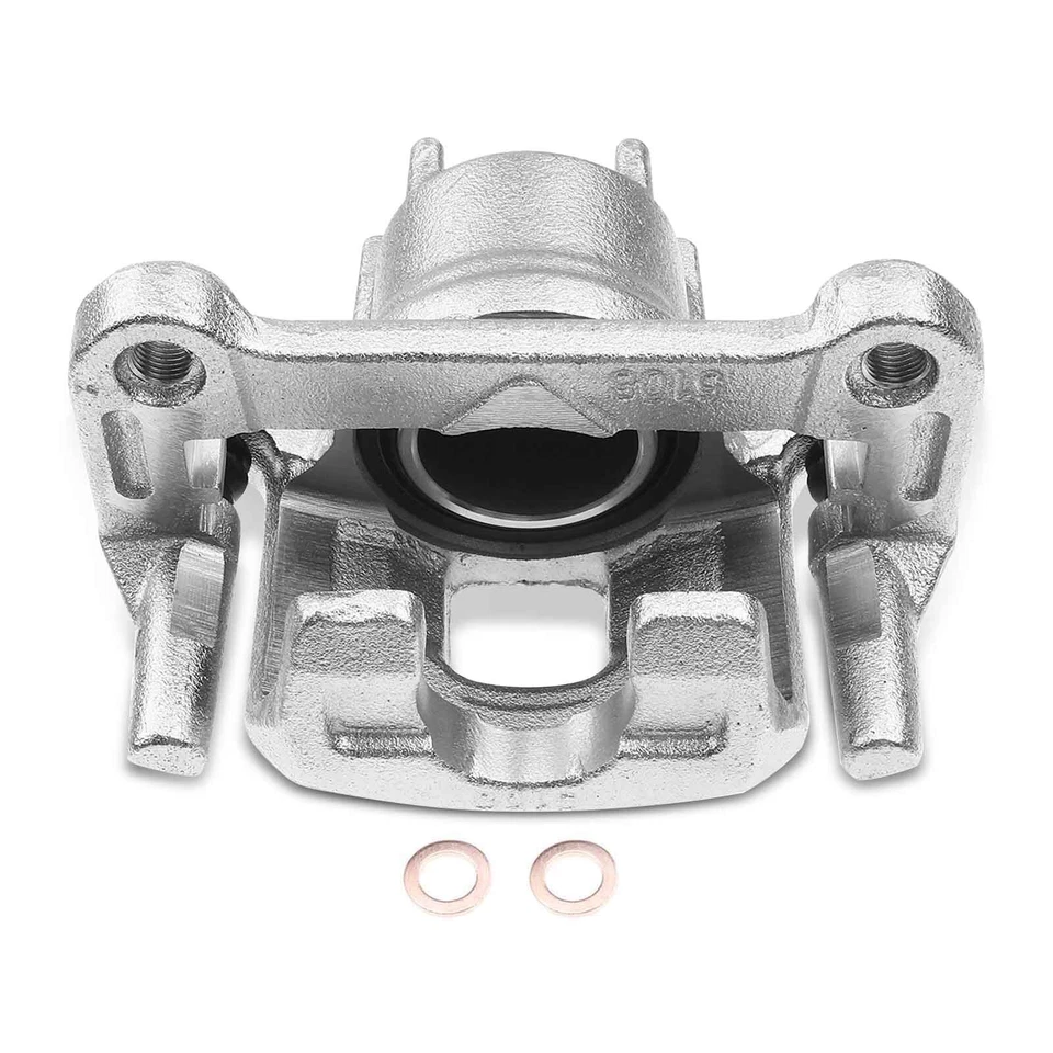 Front LH & RH Brake Caliper w/ Bracket for Mitsubishi Mirage 2014-2015 L3 1.2L - Image 4 of 4