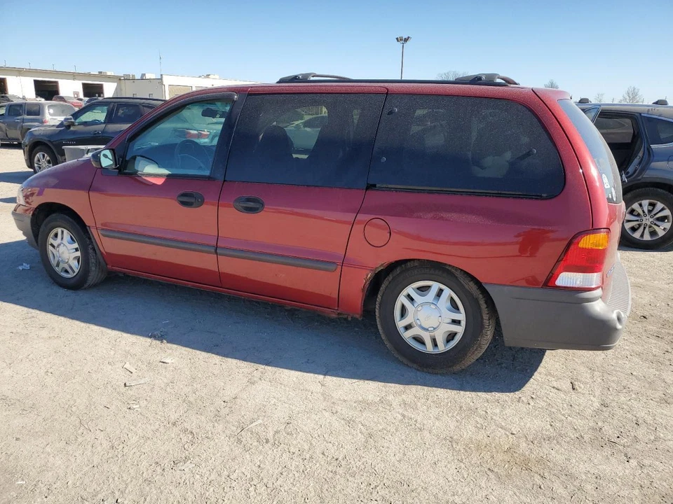 Espejo retrovisor izquierdo Ford Windstar 2000 rojo OEM - usado, 127 k millas, envío rápido Foto 2 de 4