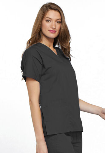 Cherokee Workwear Originals Women's V-Neck Scrub Top | 4700 - Picture 27 of 79