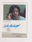 NIKKI MICHEAUX AS KARLA 2004 CAVALIERE SEI PIEDI SOTTO AUTOGRAFO AUTO L@@K