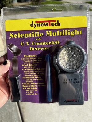 Dynewtech scientific multi light with counterfeit detector
