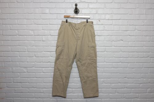 2000s khaki ripstop cargo pants size 38/31 - image 1