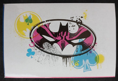 DC Comics Logo Series 3 Vending Sticker Batman 7 Of 15