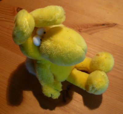 Heye Crazy Zoo Plüschtier Mordillo Hase, Gelb