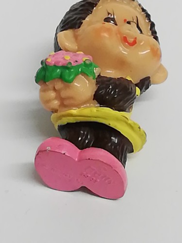 Monchichi MONCICCI MONCHICCI Bully 1981 Figure Plastica CM. 5 Con Fiori - 第 3/3 張圖片