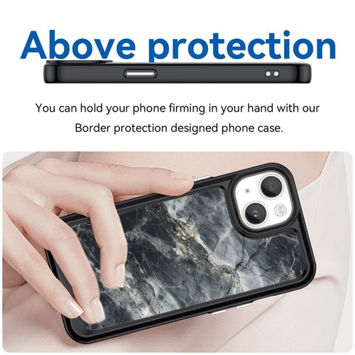 Flexible Midnight marble black textured For Samsung A15 A16 S23 S24 S25 Ultra FE - 第 10/25 張圖片