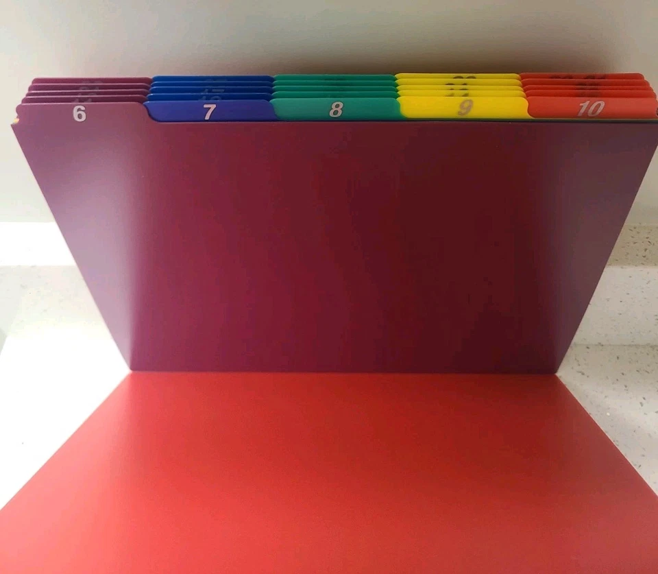 Pendaflex Top Tab File Guides Daily 1-31 1/5 Tab Polypropylene Letter set of 31 - Image 3 of 4