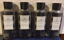 Bath  Body Works GINGHAM LEGEND Men 3-in-1 Hair, Face  Body Wash Lot of 4 NEW