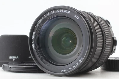 [NEUF] Objectif Sigma AF 18-200mm f/3.5-6.3 DC OS HSM Nikon from Japan 5L19 - Photo 1/4
