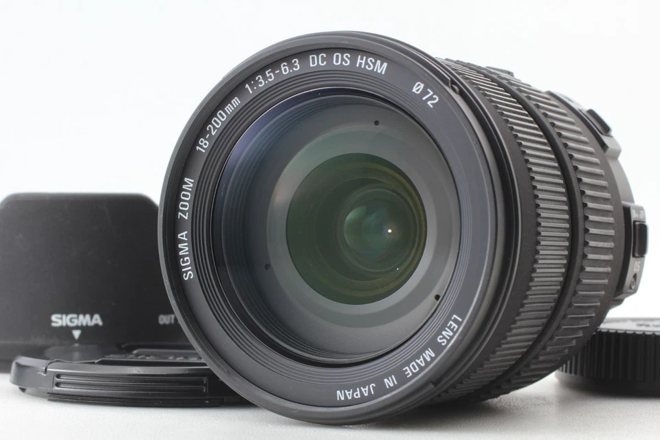 [NEUF] Objectif Sigma AF 18-200mm f/3.5-6.3 DC OS HSM Nikon from Japan 5L19 - Photo 1/4