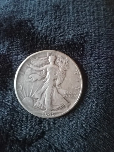 1945 D Walking Liberty Half Dollar