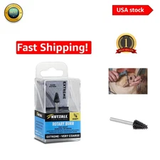High-Performance Taper Rotary Burr 1/4" DIA for Woodworkers - Extreme Durability
