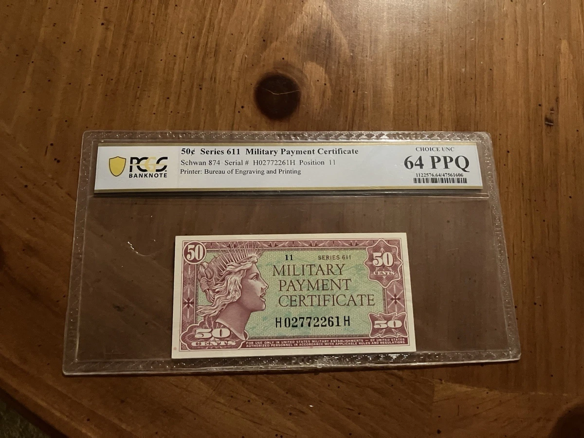 50c Denomination US Military Payment Certificates for sale | eBay