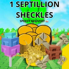 🔥NEW🔥 1 SEPTILLION SHECKLES (1000SX) 🤑CHEAPEST GROW A GARDEN 1 SP SHECKLES🤑