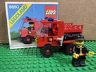 Vintage 1981 LEGO 6650 Fire and Rescue Van 100% Complete with Instructions