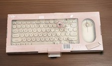 Combo De Teclado Y Mouse dual wireless connection 2.4g usb Color Beis