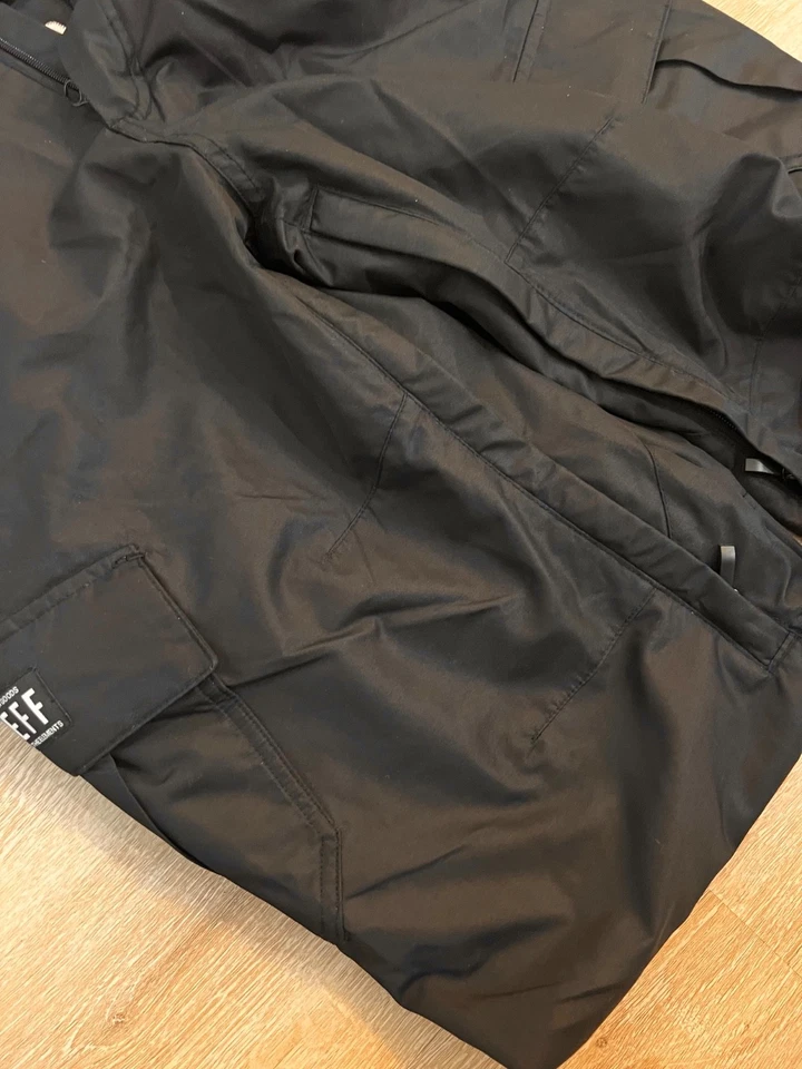 Pantalones de esquí de snowboard Neff para hombre pequeños 34x29 negros Foto 3 de 4