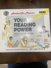 Vintage 1992 Hooked On Phonics Your Reading Power Complete Book Set & Cassettes