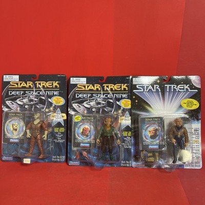 Vintage 1995 Star Trek Deep Space Nine Playmates Figure Lot ROM TOSK ZEK MOC #5