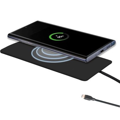 IJS Ultra Slim Wireless Charger, Up to 15W Max Fast Charging Pad, Qi-Certifie...