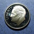 2004-S Silver Roosevelt Dime  Gem Proof