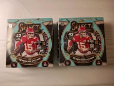 X2 - 2025 Panini Select Football Mega Boxes Of Factory Sealed Pink Prizm Shock