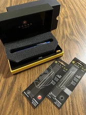 CROSS TECH3+ METALLIC BLUE MULTI-FUNCTION BLACK RED BP, PENCIL & STYLUS AT0090-8