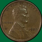1921 Lincoln Wheat Cent Almost Uncirculated AU Coin #40902