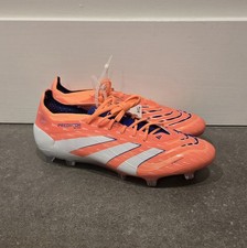 Adidas Predator Elite FG Soccer Cleats Coral Blaze Pack Men's Size 8 JI1083