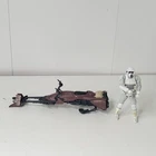 Star Wars The Vintage Collection Speeder Bike & Hoth Biker Scout Trooper Lot Set