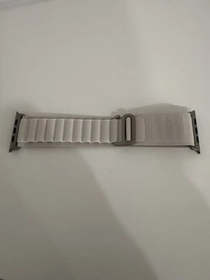 Genuine Apple Ultra Watch Strap Alpine Loop White 49mm Small