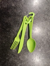 Sea to Summit Polycarbonate 3 Piece Utensil Set - Green