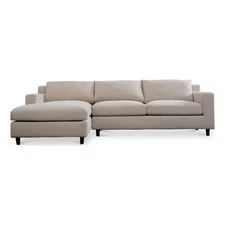 Moe's Home Collection Hutton Sectional Fabric Beige