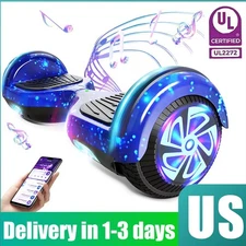 New 6.5" Hoverboard UL Certified for Kids w/ Bluetooth Self Balancing Scooter