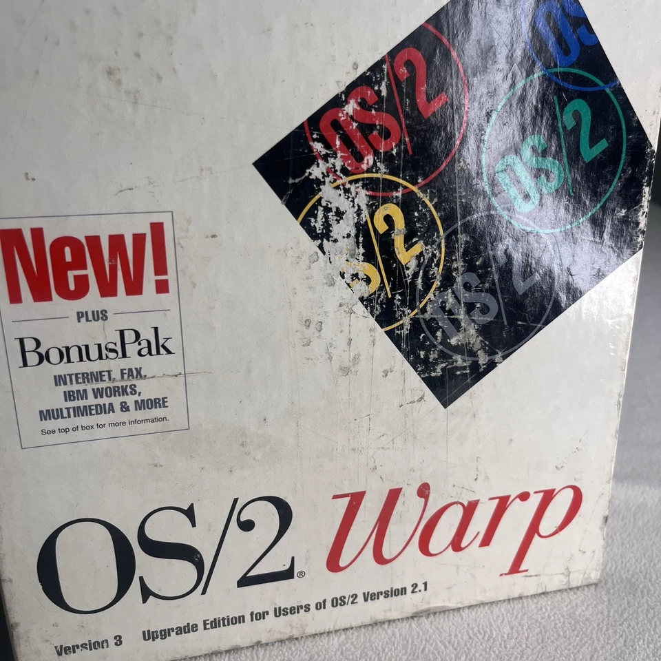 IBM Vintage OS/2 Warp Version 3 Computer Software - Image 2 of 4