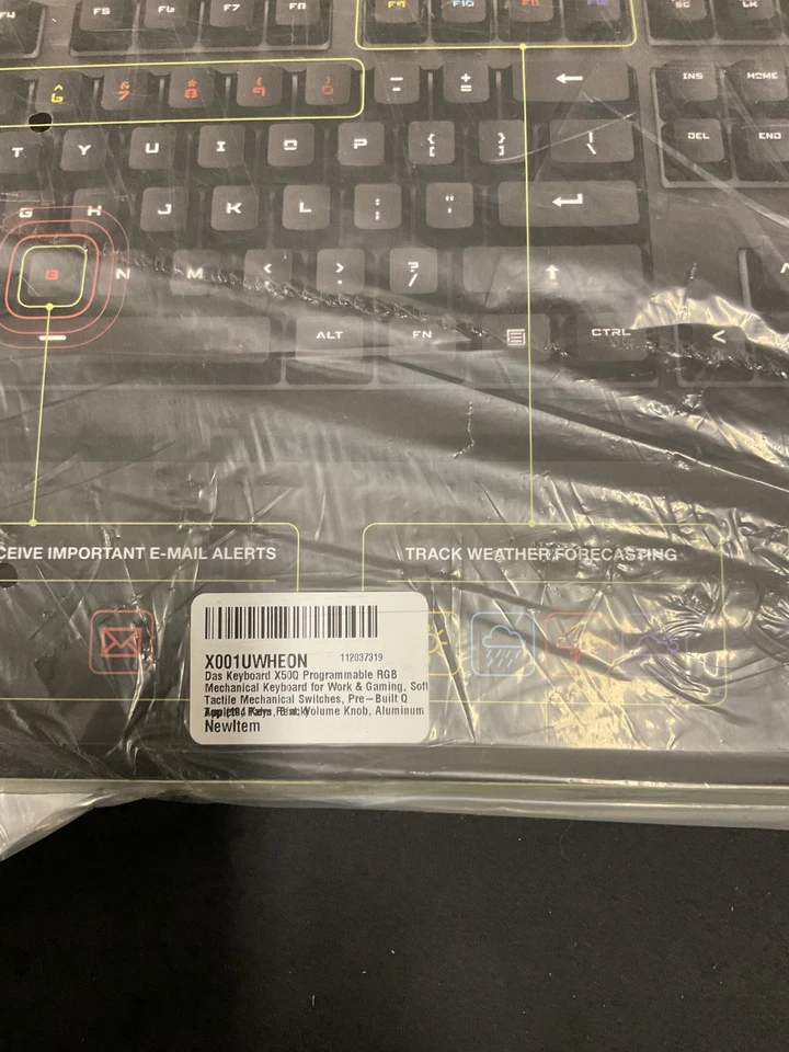 Das Keyboard X50Q Programmable RGB Mechanical Keyboard for Work & Gaming, Soft T - Image 3 of 3