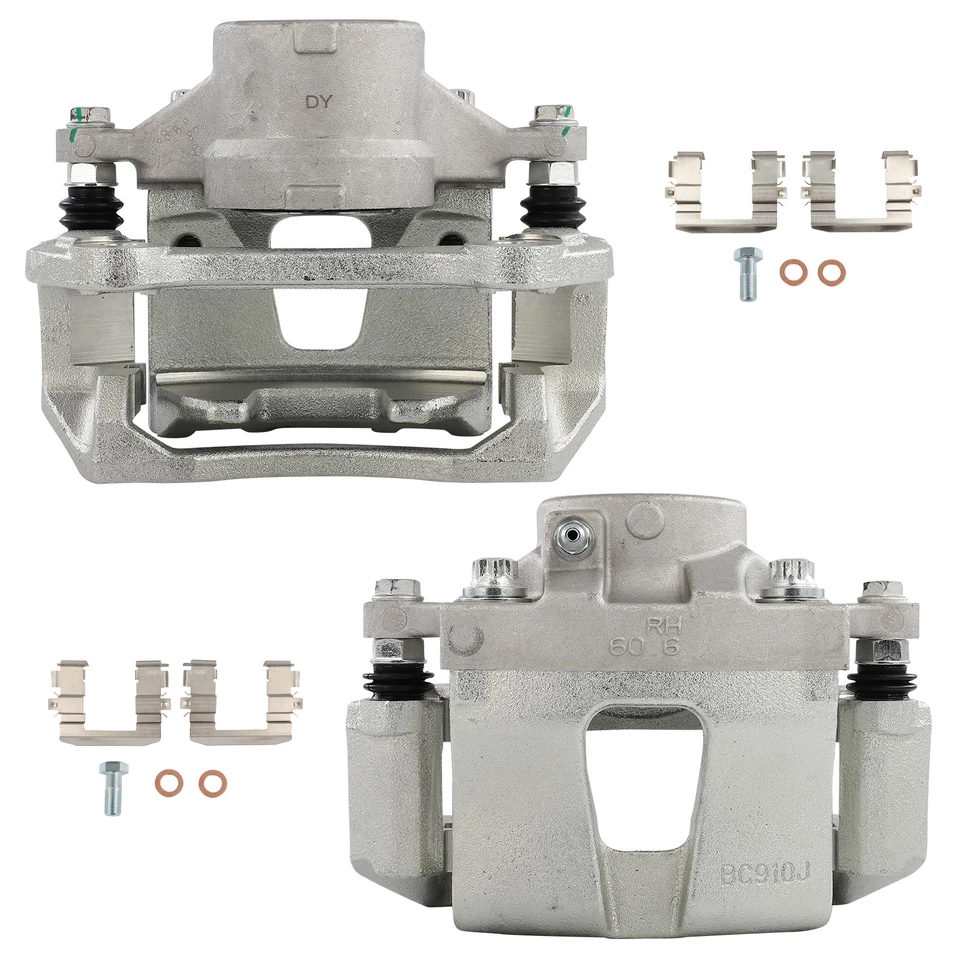 Pinzas de freno delanteras 2 piezas para Hyundai Sonata 2015-2019 Kia Optima 2016-2020 Foto 4 de 4