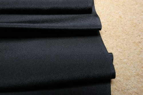 Vintage Japanese kimono silk fabric 8 black 36x108cm - Picture 10 of 12