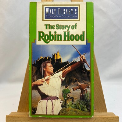 Walt Disney's The Story Of Robin Hood VHS - Starring Richard Todd