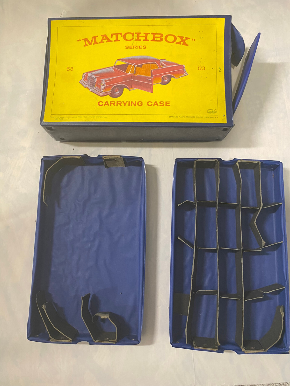 Vintage Matchbox Carrying Case & 35 Mixed Vehicle Bundle Plus 3 Bonus