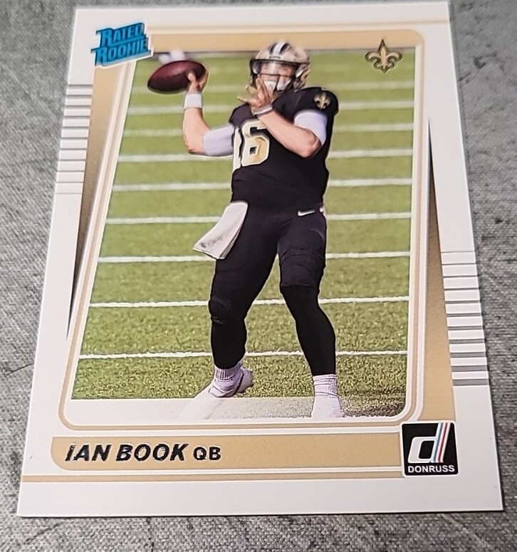 2021 Donruss Football Ian Book Rsted Rookie RC #269 Saints
