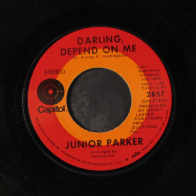 JUNIOR PARKER: the outside man / darling, depend on me CAPITOL 7